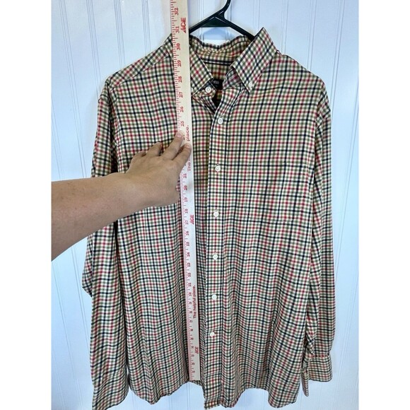 Daniel Cremieux Shirt Mens Large Signature Collection Button‎ Plaid Long Sleeve - Picture 5 of 11